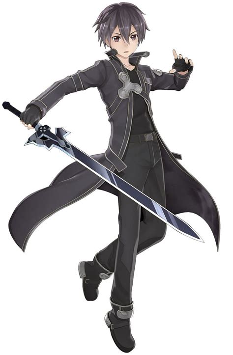 Kirito Characters And Art Sword Art Online Hollow Fragment Sword
