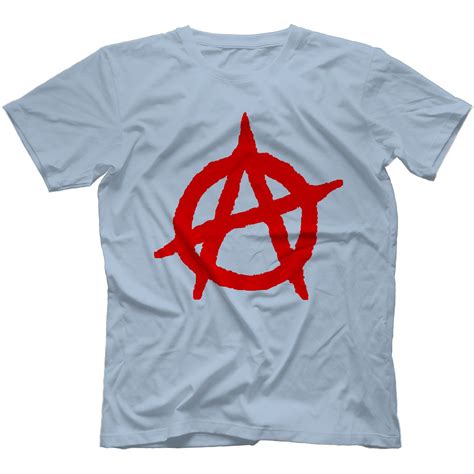 anarchy punk t shirt 100 cotton anarchism anarcho retro sex pistols ebay