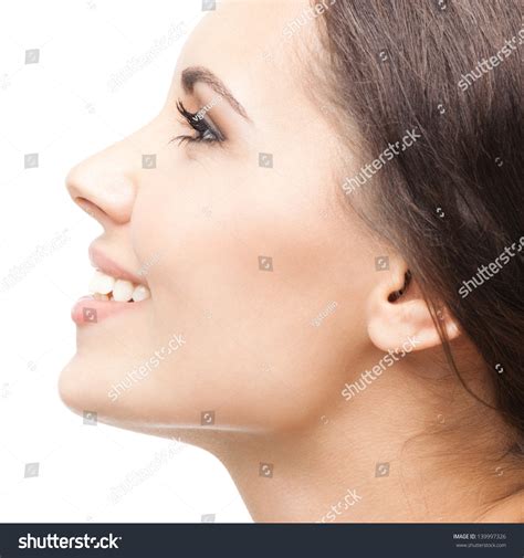 39495 Girl Happy Face Side View Images Stock Photos And Vectors