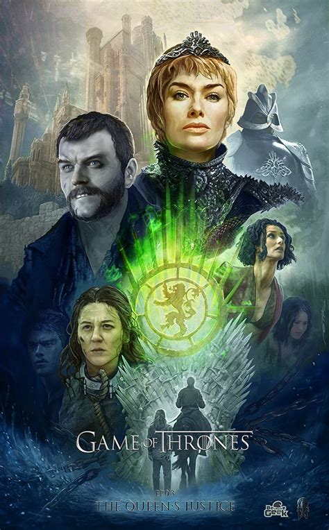 The Queens Justice Game Of Thrones Affiches Game Of Thrones Art