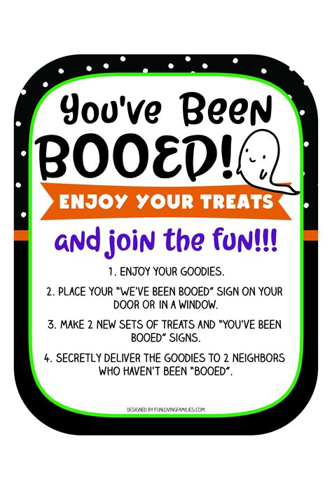 Boo Signs Free Printables