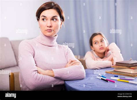 Mother Is Upset Because Of Problems Teaching Her Daughter At School