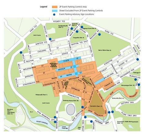 Map Adelaide Oval Event Parking Area ?mtime=20200211152631&focal=none&tmtime=20200910110309
