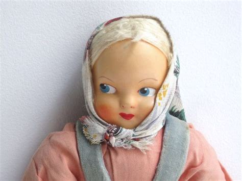 Vintage Sawdust Jointed Doll Celluloid Face By Freshbakedvintage Etsy Vintage Vintage Etsy