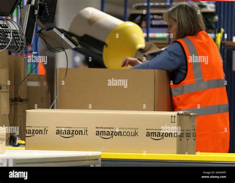 Amazon Uks New Fulfilment Centre Stock Photo Alamy