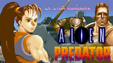 Alien Vs Predator Lieutenant Linn Kurosawa Arcade エイリアンvsプレデターリン