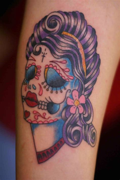 Tattooz Designs Sugar Skull Tattoo Meaning Skull Tattoo Designs