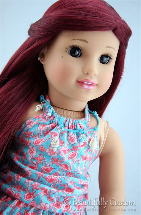 How To Paint Lips On Your American Girl Doll Beautifully Custom Dolls