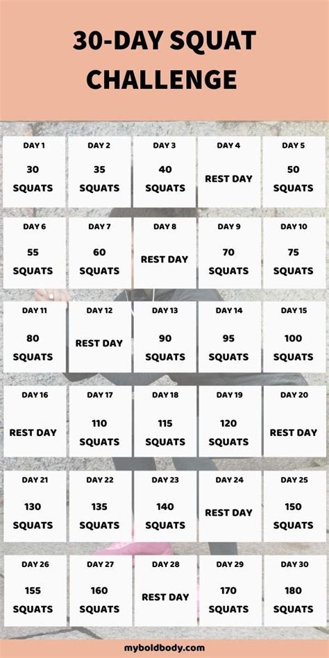 Heres A Simple 30 Day Squat Challenge To Workout Your Glutes And