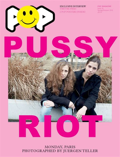 Pussy Riot на трех обложках журнала Pop Buro