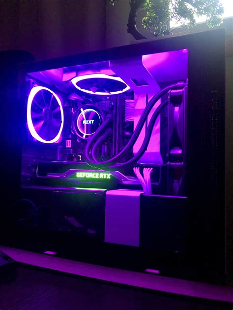 My Gorgeous New Itx Build In The Nzxt H210i I7 9700k And Rtx 2070