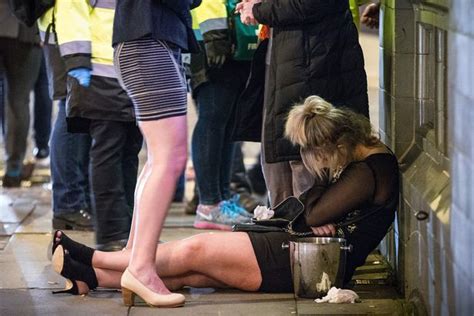 Britains Worst Town For Drunken Women Revealed As Police Say Theyre