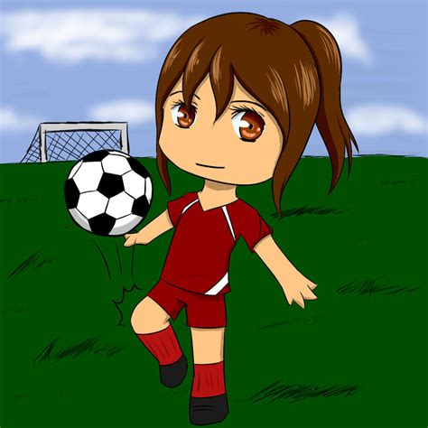 Soccer Girl Chibi By Koikamayuki On Deviantart