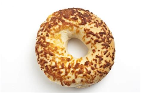 Egg, cheese, and bacon on english muffin. How Many Calories Are in a Cheese Bagel? | LIVESTRONG.COM
