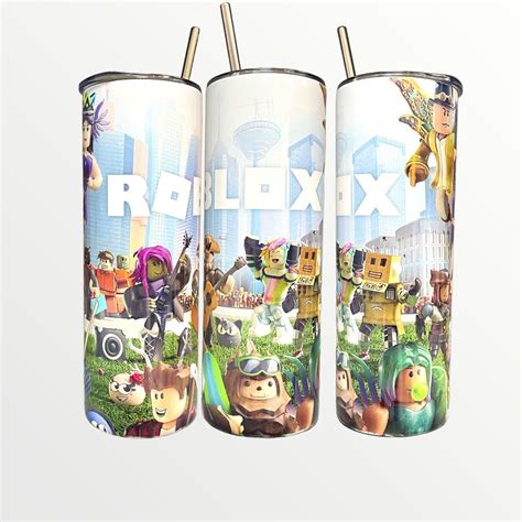 Roblox Insulated 20oz Thermal Skinny Tumbler Etsy