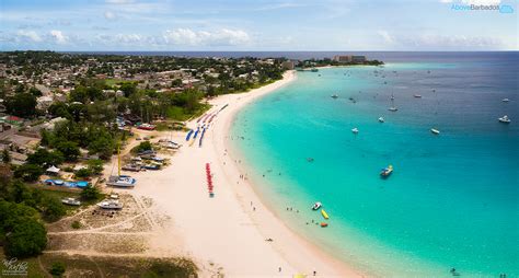 carlisle bay recent drone aerial work from above barbados beach landscape aerial