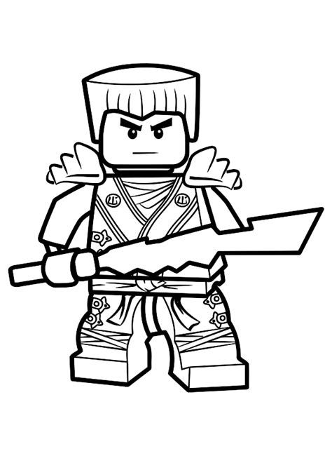 Vind mijn kleurplaat de dappere ninja's uit de succesvolle lego ninjago serie strijden tegen allerhande gevaarlijke schurken waaronder skeletons. Kleurplaat Lego Ninjago Masters of Spinjitzu | 4113