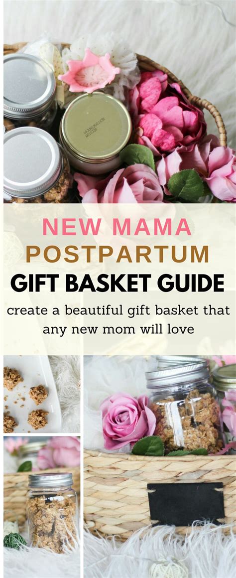 Find an array of unique pregnancy gifts she will love, whether for christmas or baby shower. New Mama Postpartum Gift Basket Guide | Postpartum gift ...