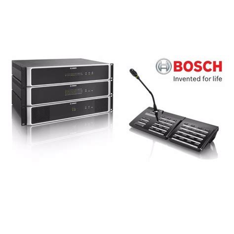 Bosch Public Address Systems Bosch Voice Evacuation Systems Latest