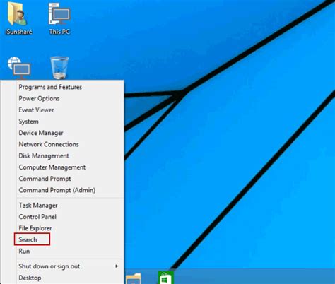 How To Open Search Panel In Windows 10