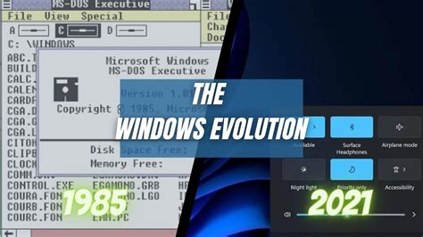 The Windows Evolution 1985 2021 Youtube