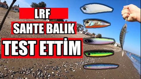 Lrf Ile Kıyıdan Balık Avı Jig Sahte Balık Testi Youtube