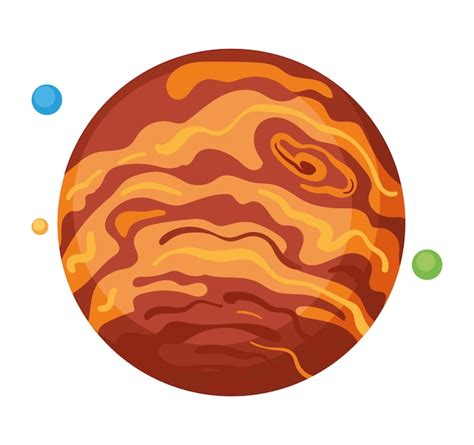 Premium Vector Jupiter Planet Space Outer Icon