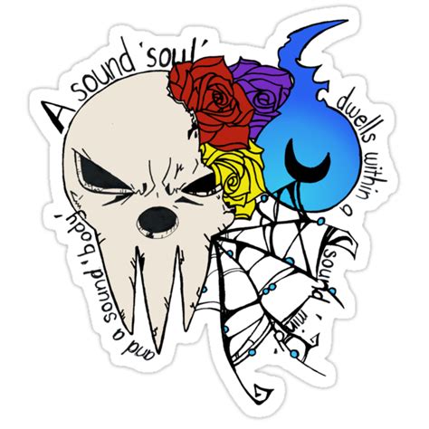 Soul Eater Stickers By Nightmare666 Redbubble