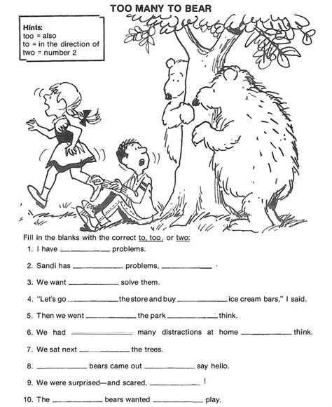 Grade 6 English Worksheets Kidsworksheetfun