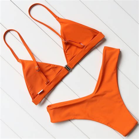 Omkagi Sexy Bikini 2021 Swimwear Women Biquini Push Up Bikini Set