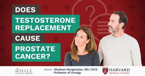 Does Testosterone Replacement Increase The Risk Of Prostate Cancer