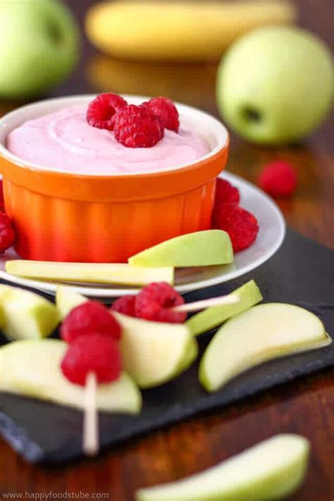 Easy Raspberry Mascarpone Fruit Dip A Quick 4 Ingredient 5 Minute