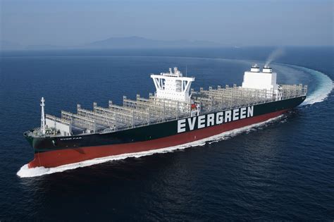 Evergreen Takes Delivery Of Two 12 000 Teu Newbuilds Port Technology International