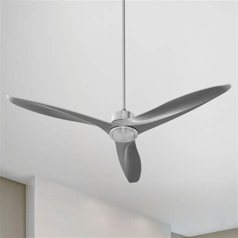 The company crafts a line of wall accents, wall lighting items, outdoor lighting and ceiling fans that is modern and singular in the manner in which they grace your home with a sweep of sleek elegance and fashion. Quorum Lighting Kress Satin Nickel Ceiling Fan Without ...