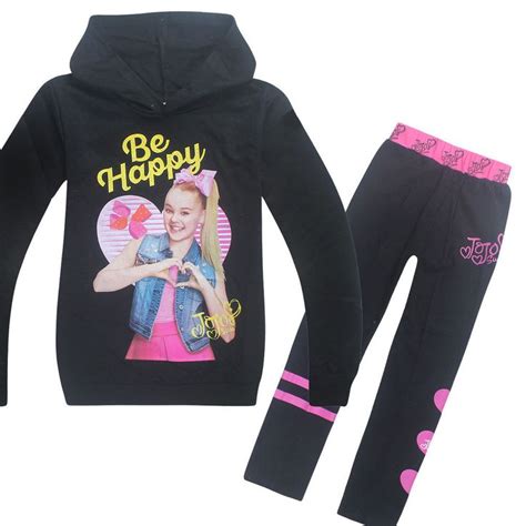 Jojo Siwa Kids Girls Hoodies Casual Cartoon Sweatshirt Tops