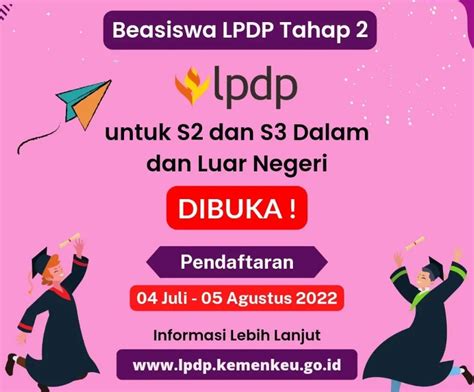 Pendaftaran Beasiswa Lpdp Tahap Sudah Dibuka Simak Jadwal Hot Sex Picture