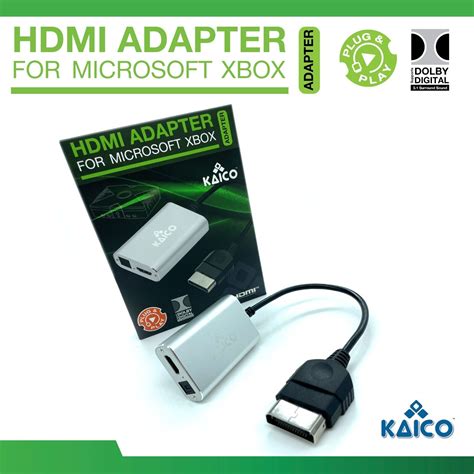 Xbox Original Console Hdmi Cable Adapter Classic Xbox Hdmi Converter