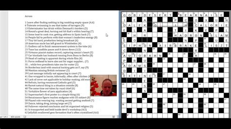 Expert Solver Destroys The Worlds Hardest Crossword Youtube
