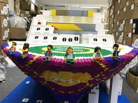 Video The Worlds Largest Lego Ship Has Been Made Using More Than 25