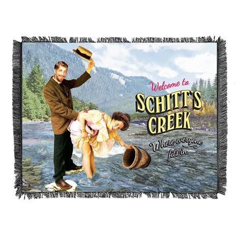 We will no longer be able to be up schitt's creek with new episodes. Welcome to Schitt's Creek Billboard - Woven Throw Blanket ...