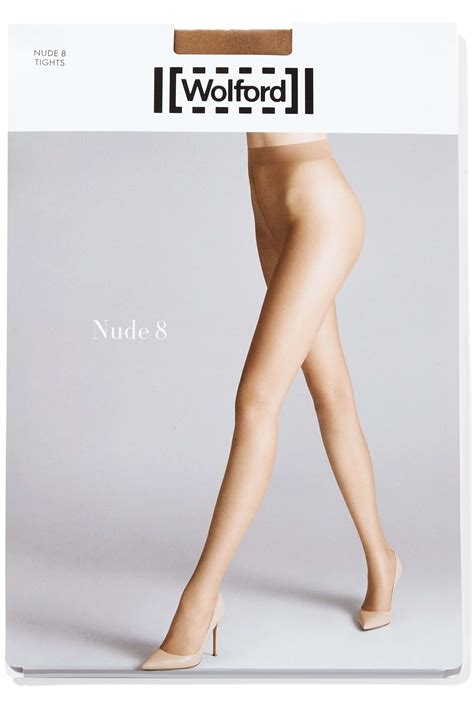 WOLFORD Nude 8 Denier Tights NET A PORTER