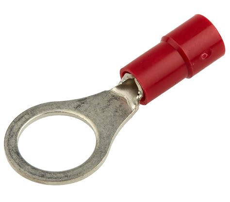Rs Pro Insulated Ring Terminal M8 Stud Size 05mm² To 15mm² Wire