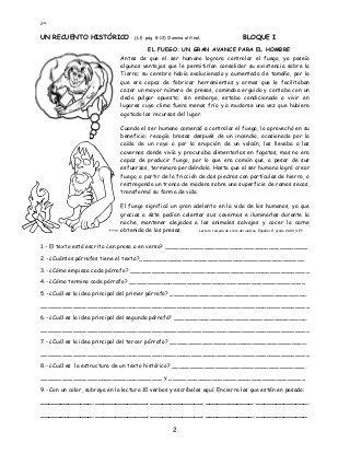 Actividades De Comprension Lectora Para Niños De Quinto Grado Niños