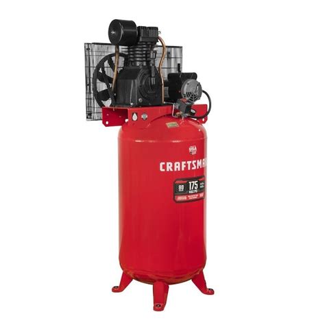 Craftsman 80 Gallon 2 Stage 175 5hp Stationary Electric Air Compressor