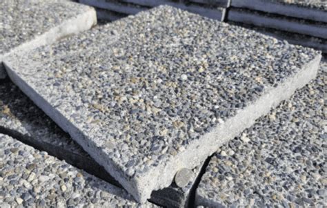 Square Exposed Aggregate Stepping Stones Sutherland Landscape