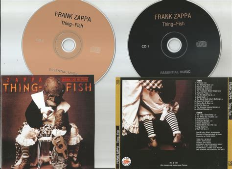 Thing Fish Original Cast Recording De Zappa Frank Cd X 2 Con