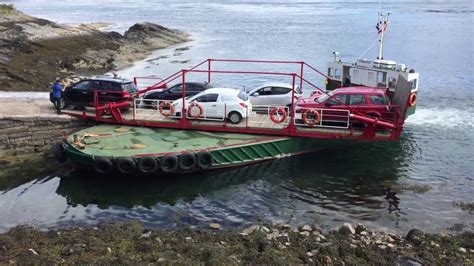 Glenelg To Kylerhea Ferry At Isle Of Skye In Scotland Youtube