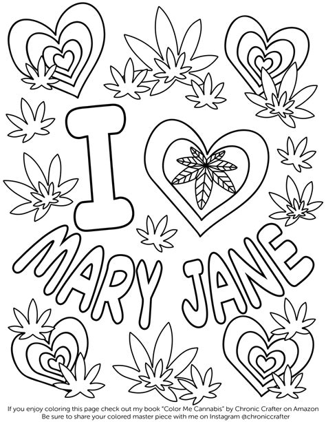 Coloring books downloadable coloring pages disney for adults. Cannabis Coloring Pages at GetColorings.com | Free ...