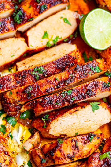 20 Minute Baked Cilantro Lime Chicken Breasts Averie Cooks