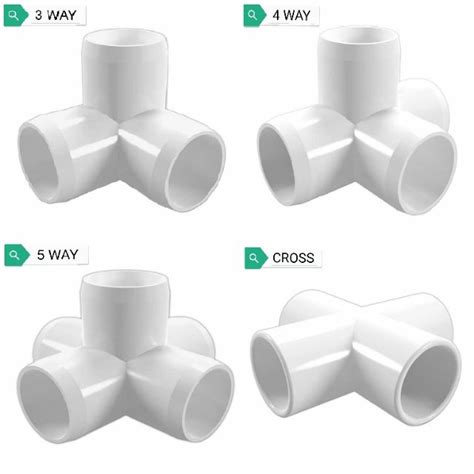 Find great deals on ebay for 1/2 pvc pipe. 3/4 INCH PVC PIPE JOINT FITTING ELBOW CONNECTOR DIY ART ...